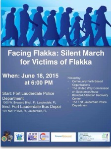 Thursday - June 18 - Silent March - Fort Lauderdale
